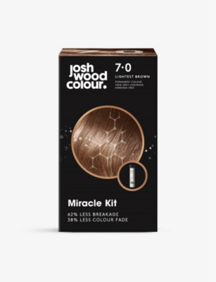 Josh Wood Colour Colour Miracle Kit Permanent Hair Dye In 7.0 Lighest Brown