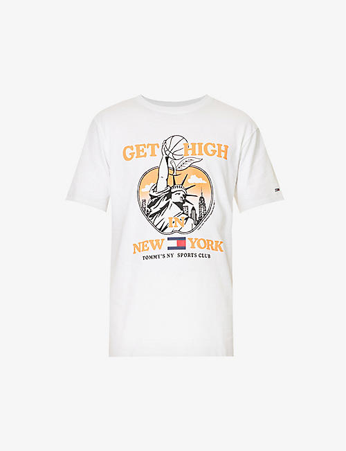 TOMMY JEANS: Tjm Get High Print Ss Tee