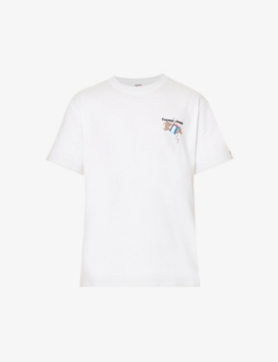 TOMMY JEANS：Tjm Mouse Back 徽标短袖 T 恤