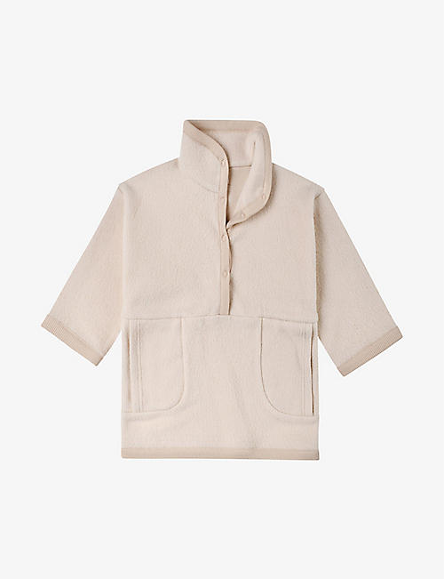 ORGANIC ZOO: Fleece organic-cotton sweatshirt 0-12 months