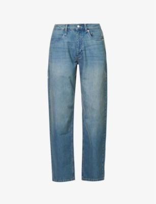Miaou Blue Echo Baggy-fit Jeans In Echo Denim