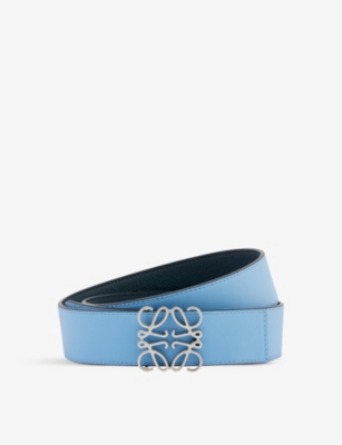 LOEWE Reversible Anagram leather belt