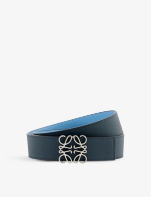 LOEWE Reversible Anagram leather belt