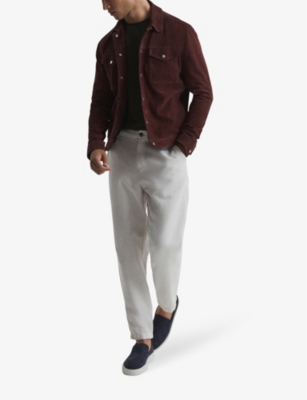 REISS: Bless crewneck cotton-jersey T-shirt