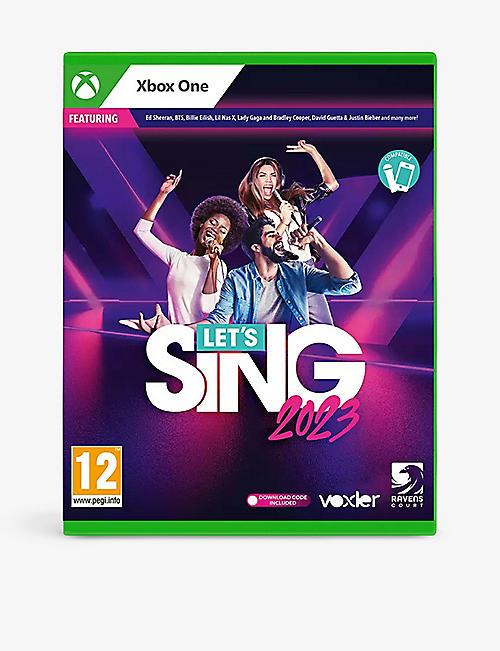 MICROSOFT: Lets Sing 2023 Xbox One video game
