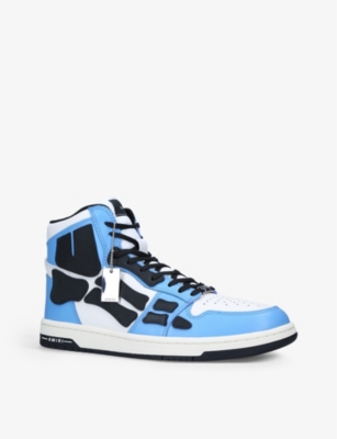 AMIRI Skel panelled leather high-top trainers