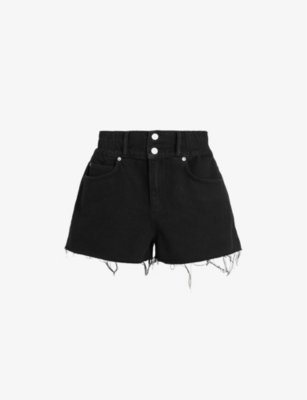 All saints clearance denim shorts