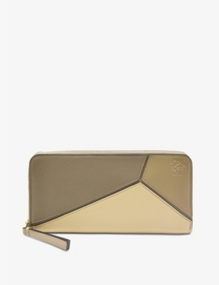 LOEWE Puzzle leather wallet Selfridges