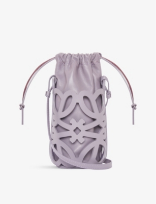 LOEWE Leather Anagram Cut-Out Cross-Body Bag