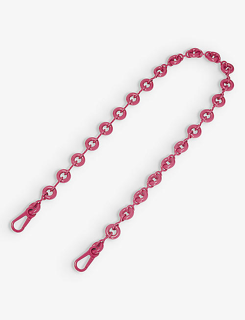 LOEWE: Donut brass-plated stainless-steel chain strap