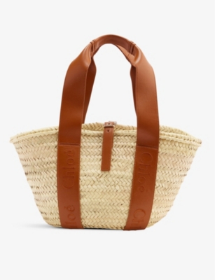 Loewe Basket Straw Tote Bag Vs. Chloe Marcie Straw Bag