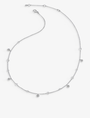 Shop Astley Clarke Women's 925 Sterling Silver Polaris North Star Station Sterling Silver And White Sapph