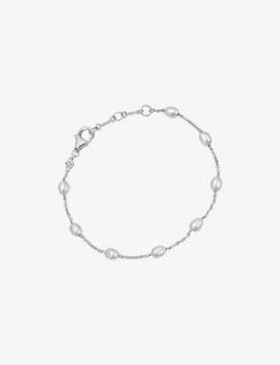ASTLEY CLARKE: Biography sterling silver and pearl bracelet