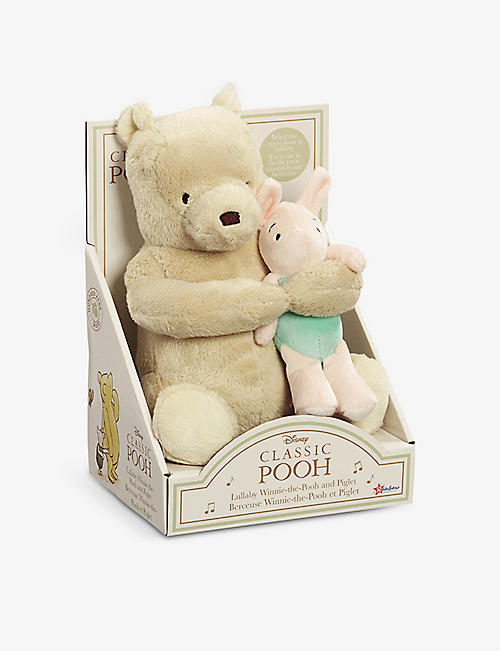 WINNIE THE POOH: Lullaby Winnie the Pooh and Piglet musical soft toy 22cm