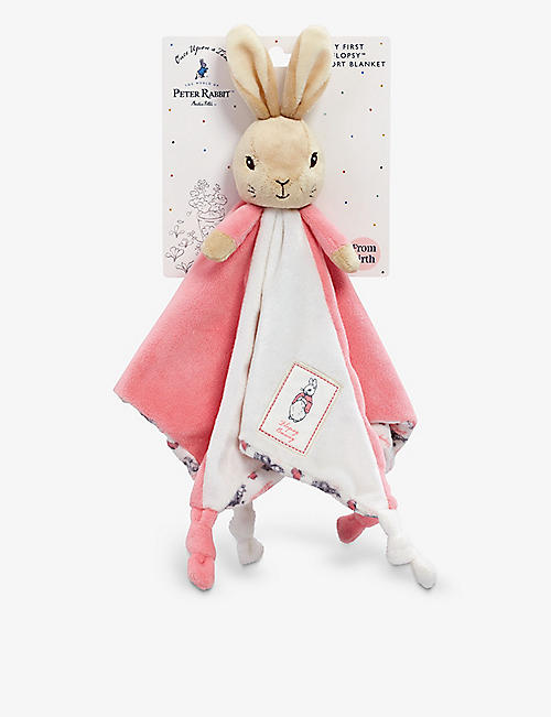PETER RABBIT: Flopsy Bunny embroidered soother soft toy 30cm