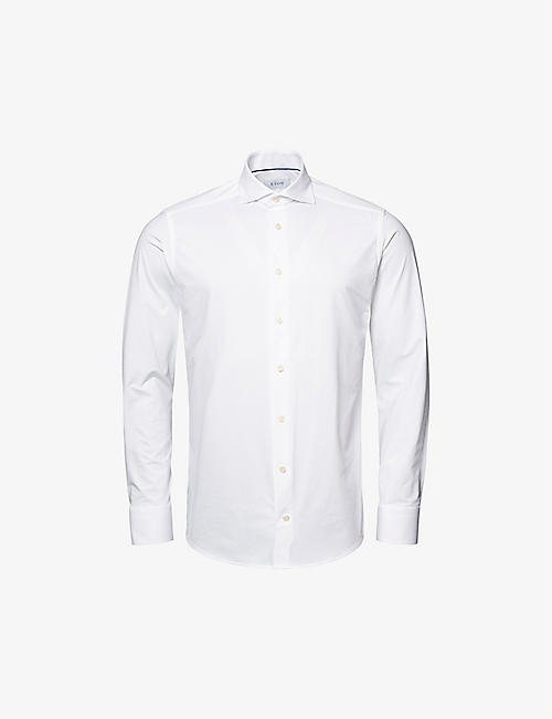 ETON: Business four-way-stretch regular-fit stretch-woven shirt
