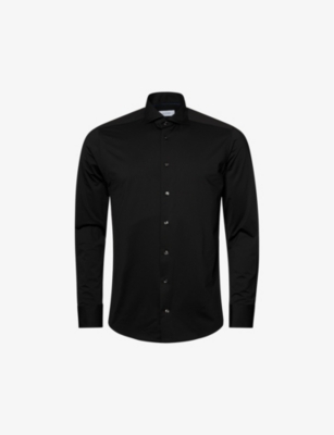 ETON: Business slim-fit  stretch-cotton shirt