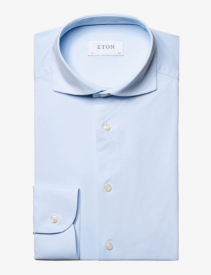 ETON: Business slim-fit  stretch-cotton shirt