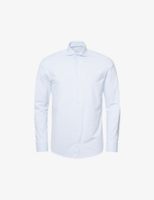 ETON: Business slim-fit  stretch-cotton shirt