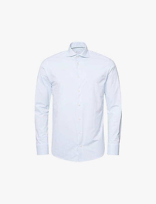 ETON: Business slim-fit  stretch-cotton shirt