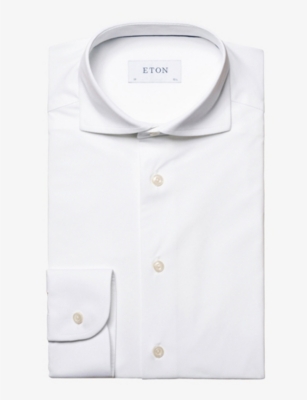 ETON: Business slim-fit  stretch-cotton shirt