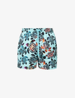 VILEBREQUIN - Moorise turtle-print swim shorts | Selfridges.com