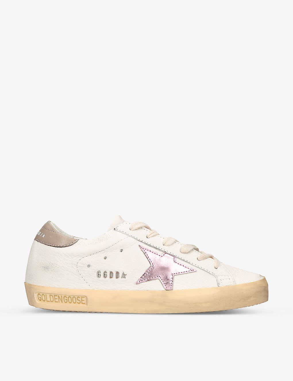Golden Goose Women's Super-star Leather Low-top Trainers In White
