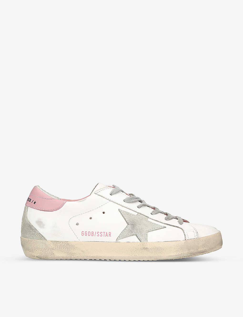 Golden Goose Superstar 10914 Star-applique Low-top Leather Trainers In White