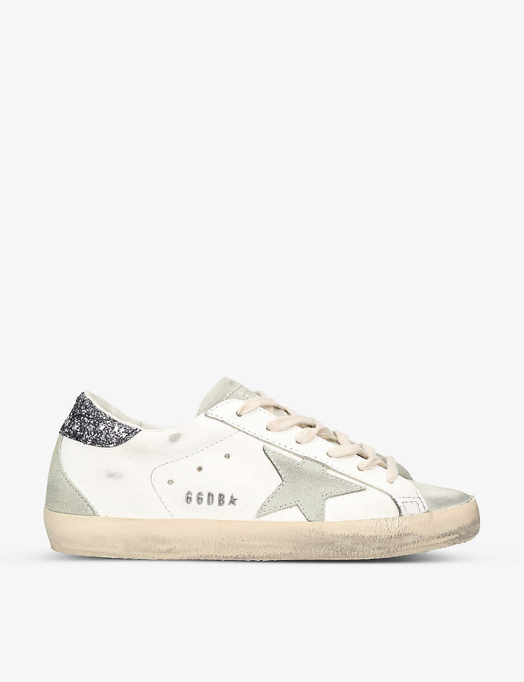 Golden Goose Women's Super-star Leather Low-top Trainers In White/comb