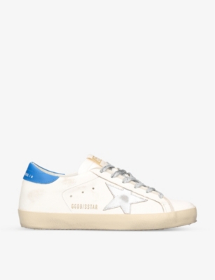 GOLDEN GOOSE: Women's Super-Star 15422 leather low-top trainers