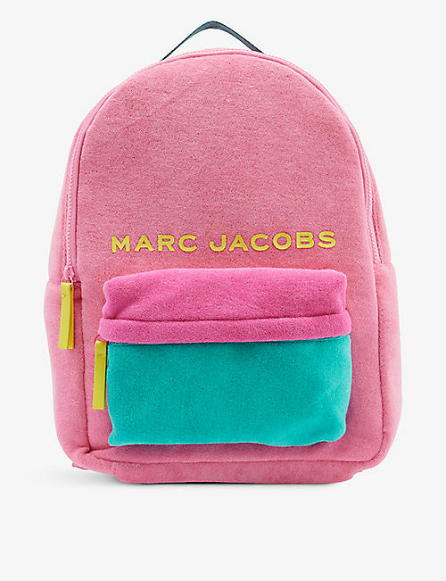 MARC JACOBS: Logo-print cotton backpack
