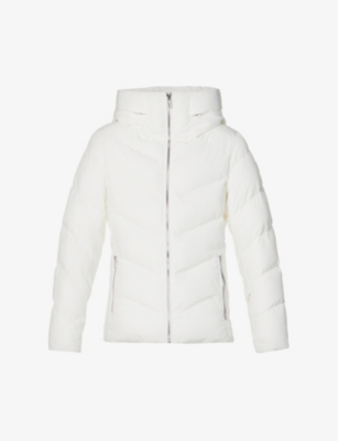 Fusalp Delphine Ii Hooded Ski Jacket In Neige