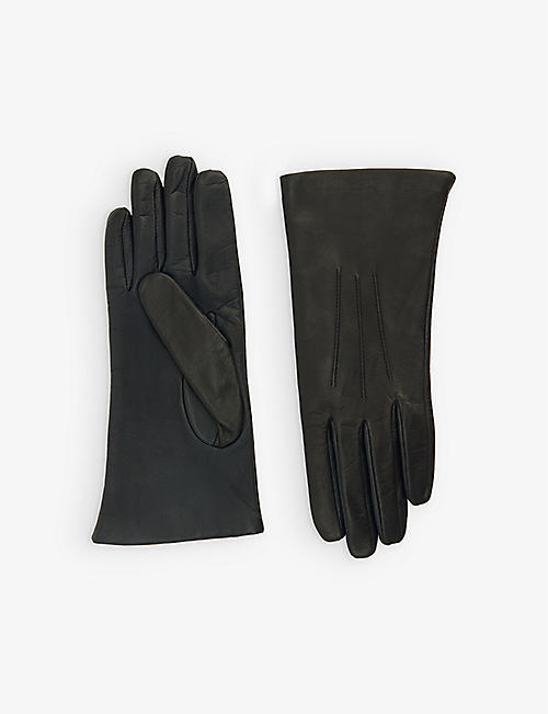 DENTS: Maisie cashmere-lined leather gloves