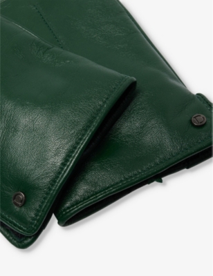 Dents Womens Forest Maria Leather Gloves In Forest