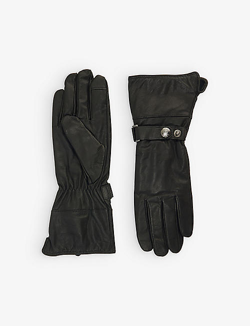 DENTS: Ada touchscreen leather gloves