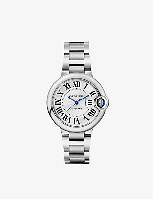 CARTIER: CRWSBB0044 Ballon Bleu de Cartier steel mechanical watch