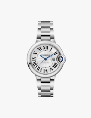 Cartier Womens Steel Crwsbb0044 Ballon Bleu De Steel Mechanical Watch