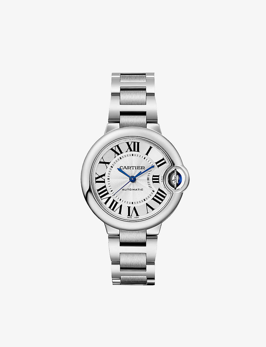 Cartier Womens Steel Crwsbb0044 Ballon Bleu De Steel Mechanical Watch