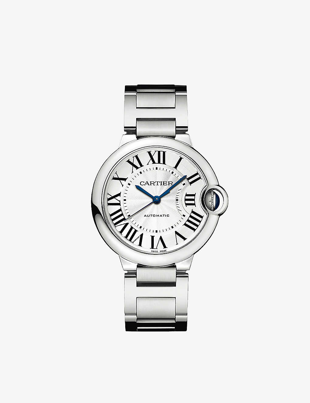 Cartier Womens Steel Crwsbb0048 Ballon Bleu De Steel Mechanical Watch