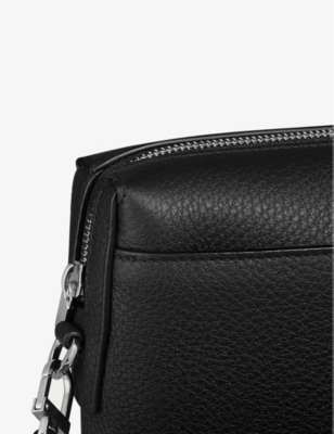 Shop Cartier Must De  Leather Pouch In Black