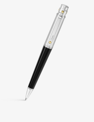CARTIER: Santos de Cartier palladium-plated stainless-steel ballpoint pen
