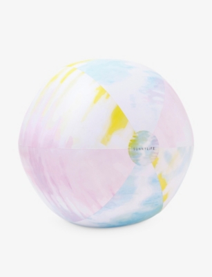 SUNNYLIFE: Tie-dye print XL beach ball 90cm