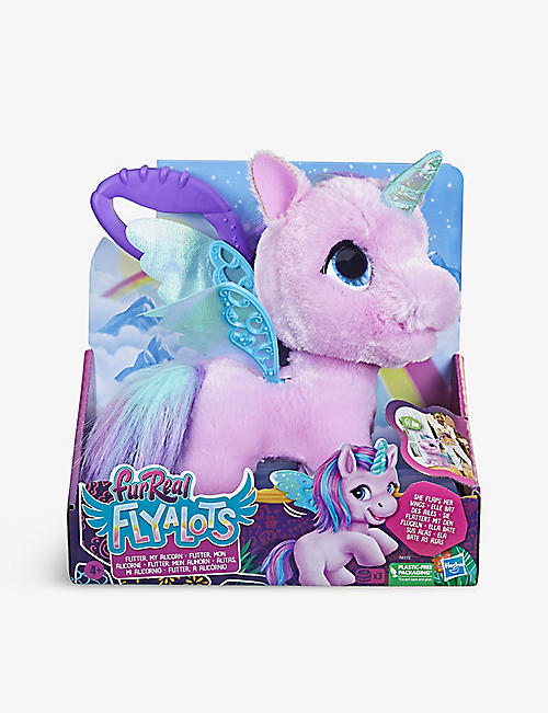 FURREAL: Flyalots Flitter Alicorn soft toy