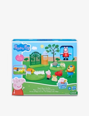 Peppa pig cheap zoo playset