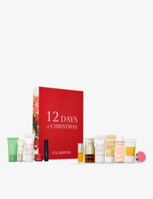 clarins-12-day-radiance-advent-calendar-selfridges