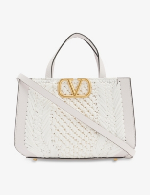 Valentino hot sale raffia bag