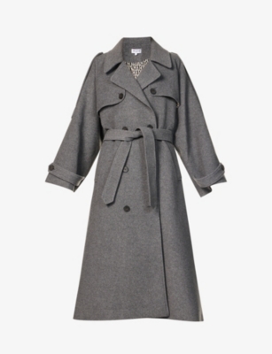 MUSIER PARIS - Gia oversized wool-blend trench coat