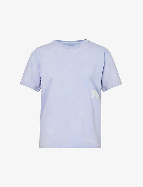 ALEXANDER WANG: Essential logo-print cotton T-shirt