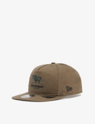 REPRESENT - Represent x New Era 9FIFTY logo-embroidered cotton baseball ...