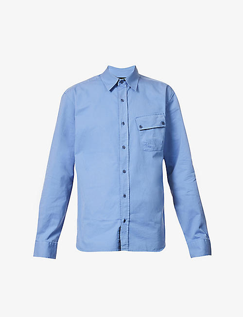 BELSTAFF: Pitch regular-fit cotton shirt